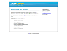 Tablet Screenshot of fastdomaininc.com
